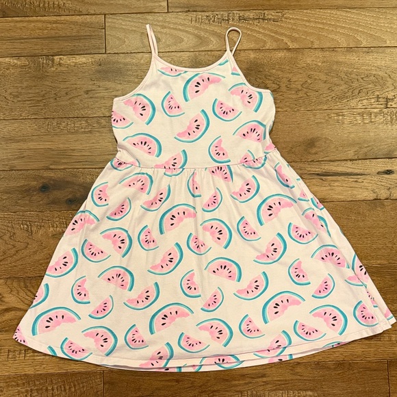Jumping Beans Girls All Day Play Dress - Watermelons - Sleeveless - Size 8 - Picture 1 of 16